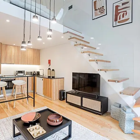 Studio Duplex W Ac Near River Front By Lovelystay * Porto